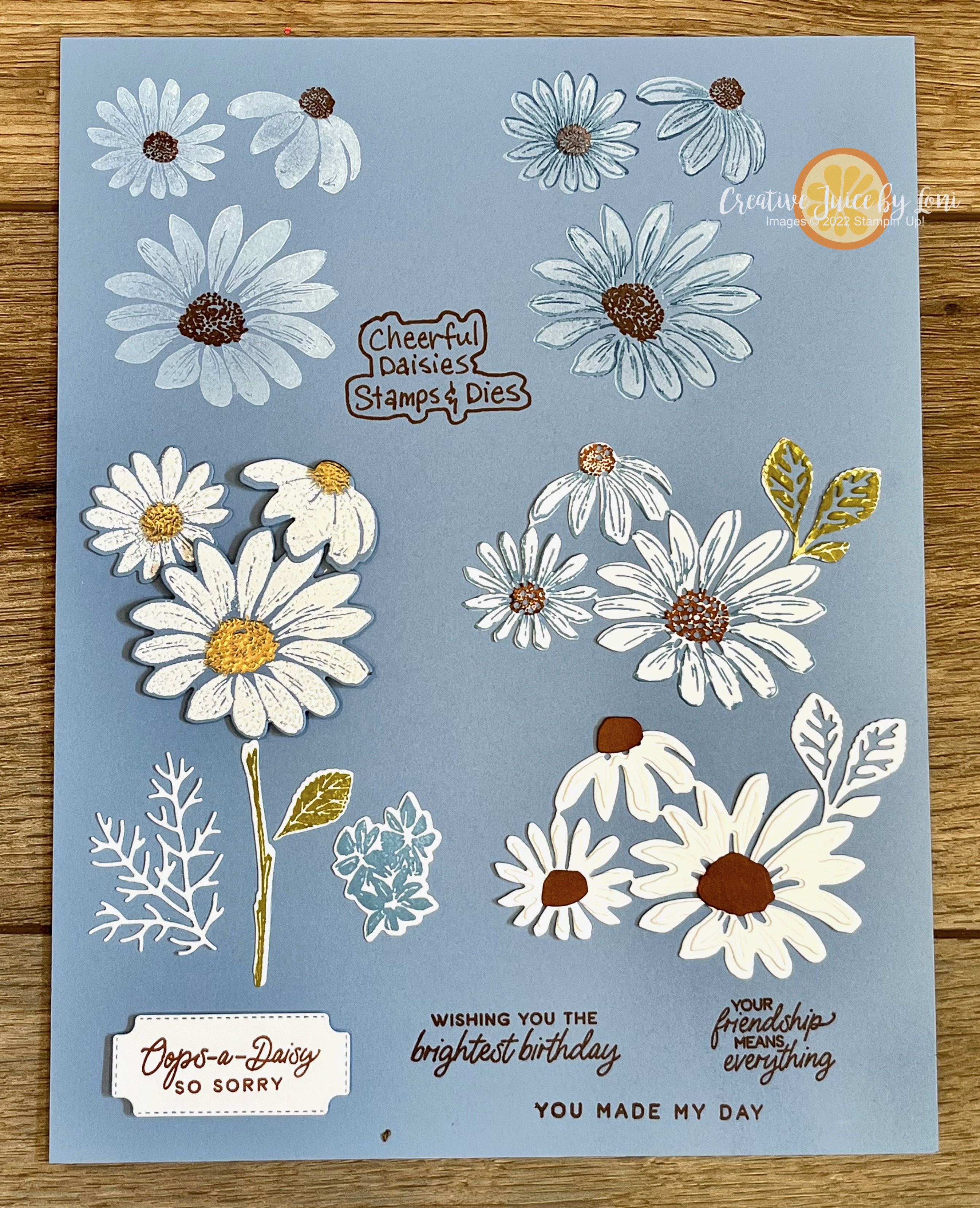 New at SU! Fresh as a Daisy Suite – Creative Juice by Loni