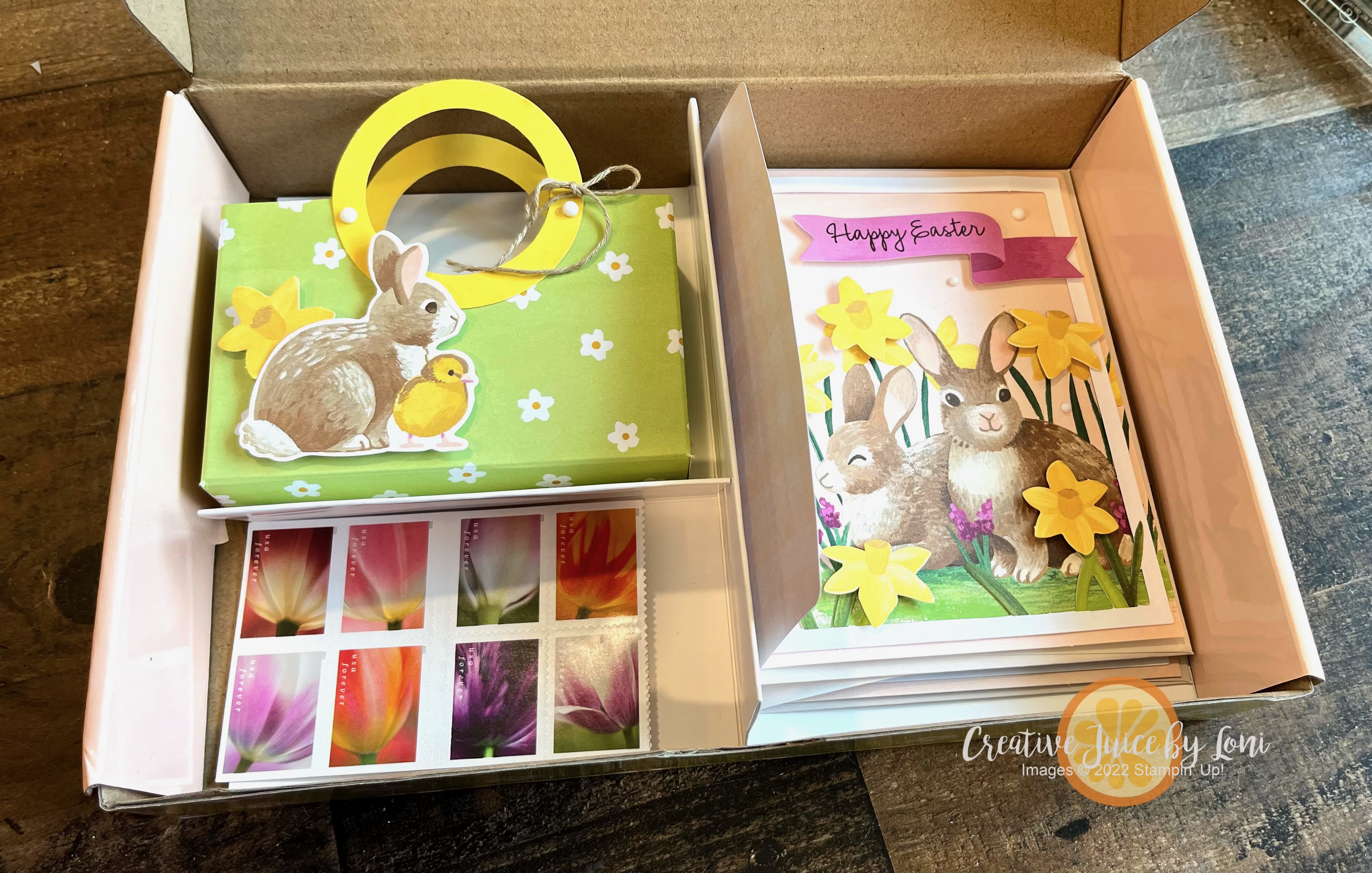 Upcycle a Kit Box into a Gorgeous Gift – Creative Juice by Loni