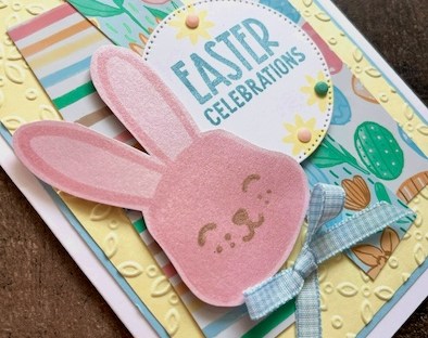 Stampin’ Up!®️ Easter Celebrations card using Reason to Celebrate and Seasonal Celebrations stamp sets