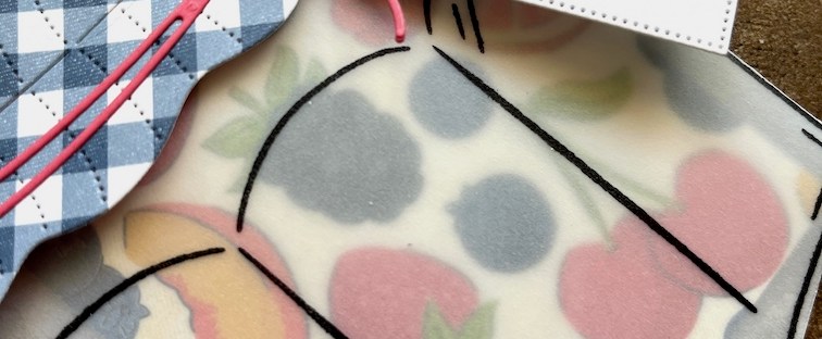 Stampin’ Up!®️ Filled With Sweetness Vellum Thank You card