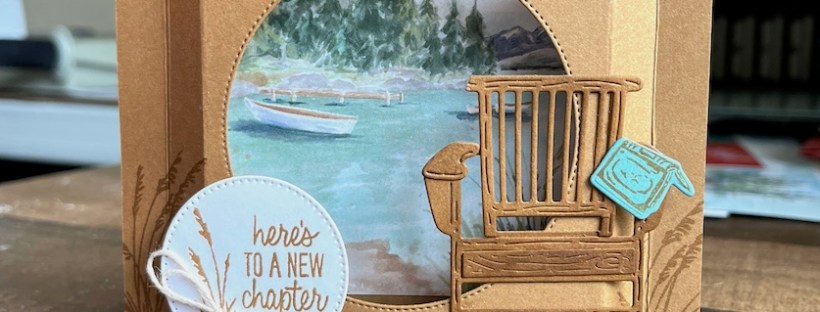 Stampin’ Up!®️ Waterside Retreat Shadowbox Card