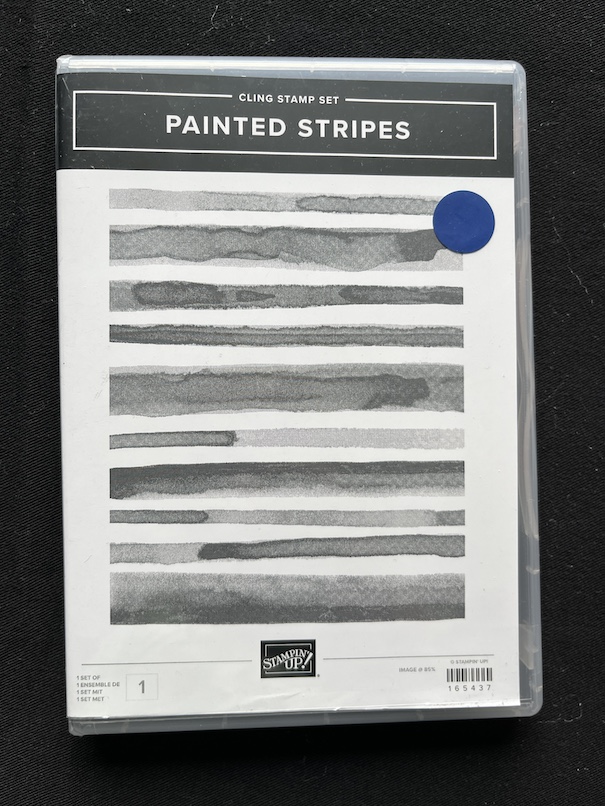 Stampin’ Up!®️ Painted Stripes Background Stamp