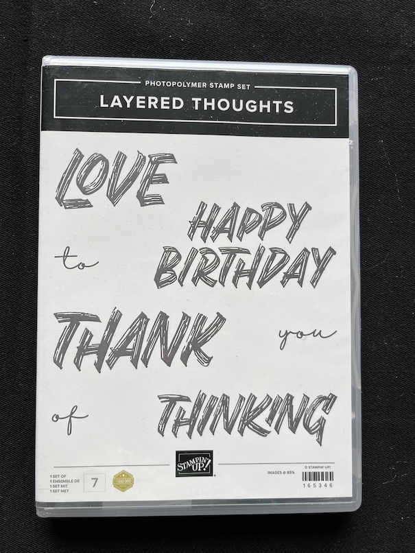 Stampin’ Up!®️ Layered Thoughts