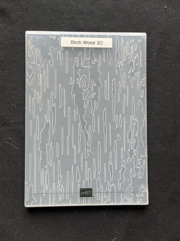 Stampin’ Up!®️ Birch Wood 3d Embossing Folder
